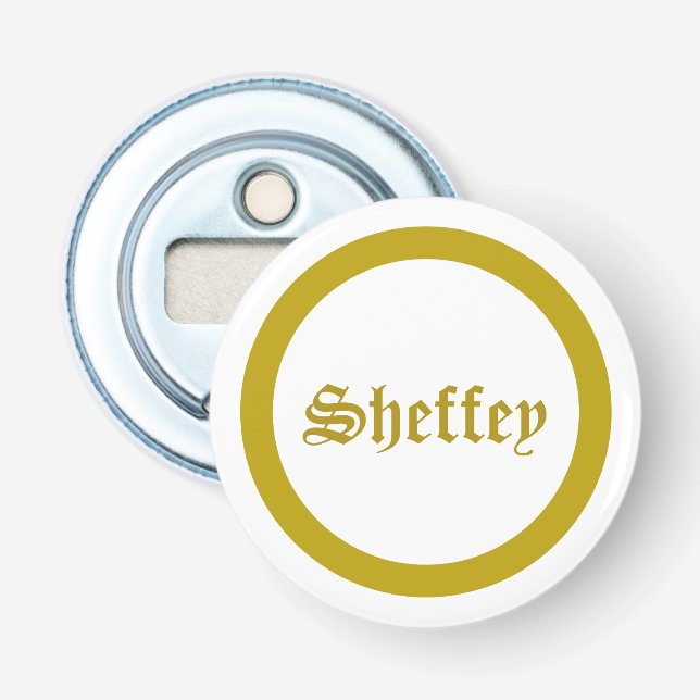 Décapsuleur Monogramme or (Devant)