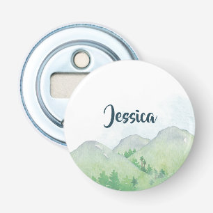 Décapsuleur Montagnes Mariage Faveur & Cadre