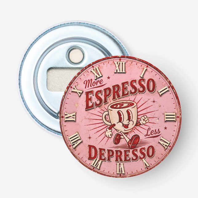 Décapsuleur More Espresso Less Depresso (Devant)