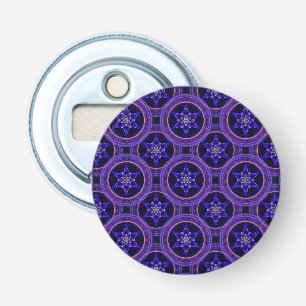 Décapsuleur Motif Abstrait Élégant Bohème Moderne Floral #505