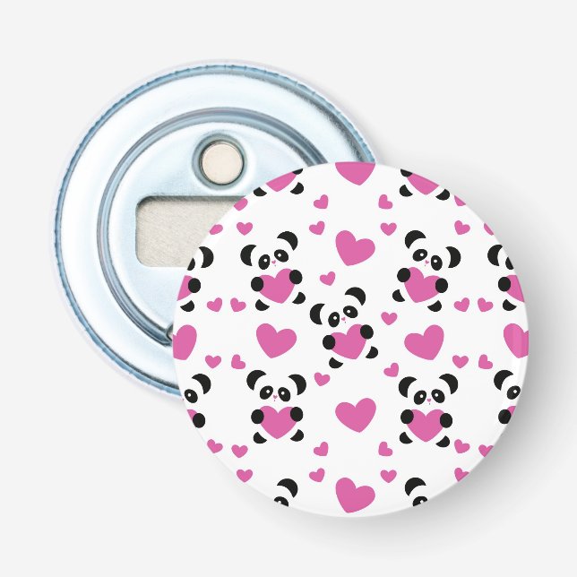 Décapsuleur Motif au jour de l'amour (Devant)