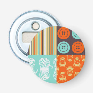 Décapsuleur motif de Bruit-art - cousant