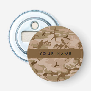 Décapsuleur Motif de camouflage du désert, Votre nom, Personna