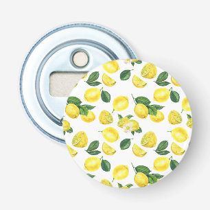 Décapsuleur Motif de fruits aux citrons jaunes