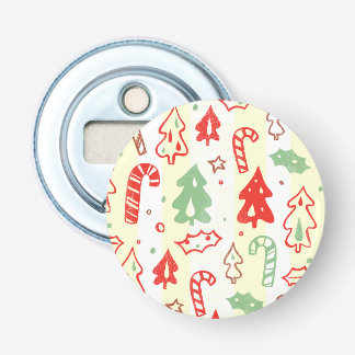 Décapsuleur Motif de houx de sucre de canne d'arbre de Noël