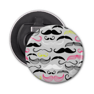 Décapsuleur Motif de moustache, rétro style
