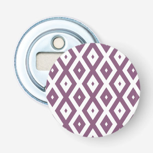Décapsuleur Motif en diamant blanc et mauve