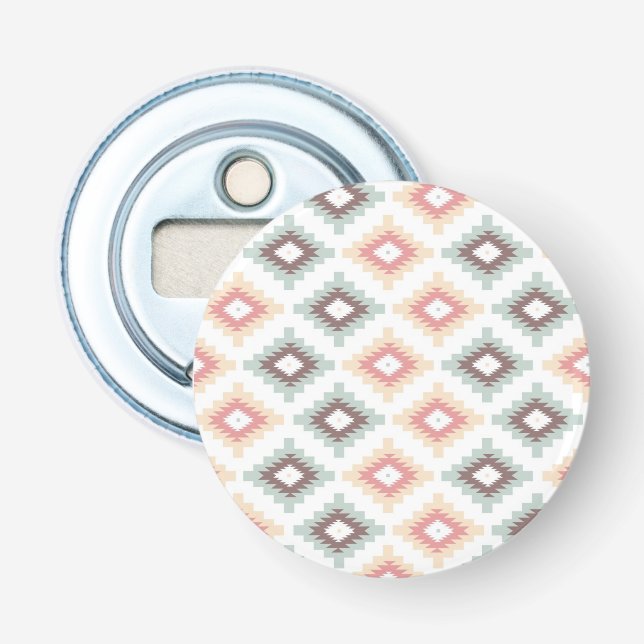 Décapsuleur Motif géométrique dans le style aztèque (Devant)