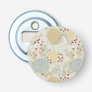 Décapsuleur motif montrant le jardin bouclé