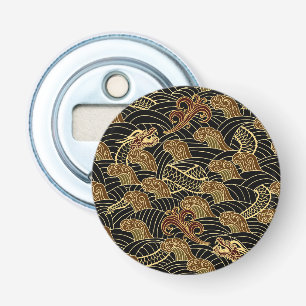 Décapsuleur Motif oriental du dragon de mer