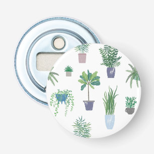 Décapsuleur motif plante
