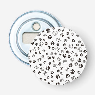Décapsuleur Motif répété des pattes de chat