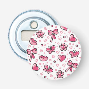Décapsuleur motif romantique