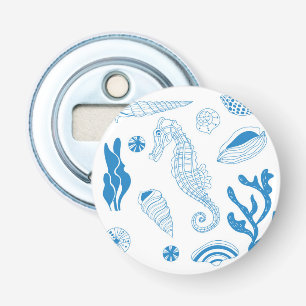 Décapsuleur Motif sans joint avec coquillages