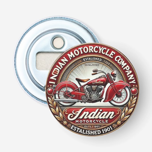 Décapsuleur Motocyclette Indian (Devant)