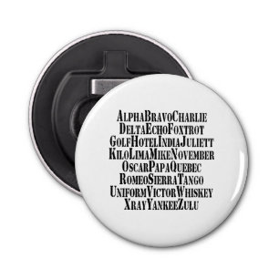 DÉCAPSULEUR MOTS ALPHABET PHONÉTIQUE / CODE