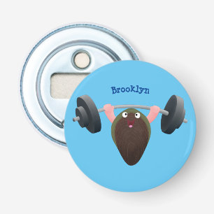 Décapsuleur Moule amusante travaillant sur l'illustration de d