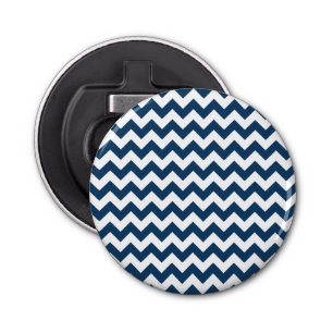 Décapsuleur Navy Zigzag, Navy Chevron, Motif géométrique