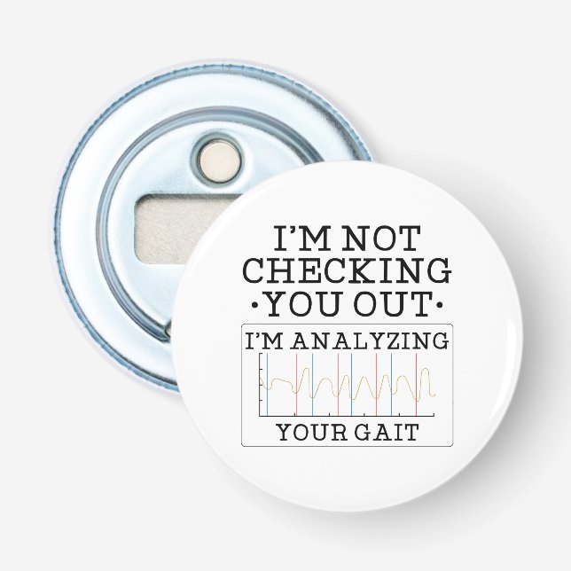 Décapsuleur Ne Pas Vous Vérifier Physique Thérapiste Drôle (Devant)