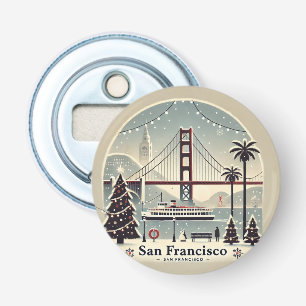 Décapsuleur Noël à San Francisco - Golden Gate Bridge