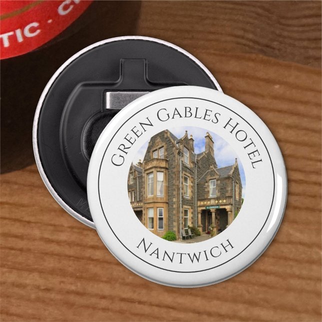 Décapsuleur Nom de l'hôtel et photo. Hôtel (Créateur téléchargé)