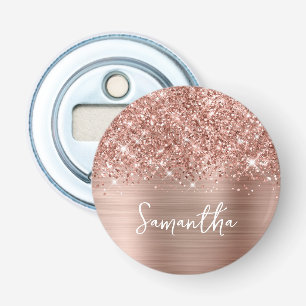 Décapsuleur Nom du glamour or Rose Glitt