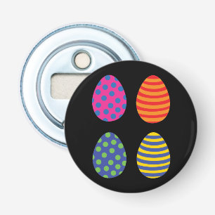 Décapsuleur OEufs de Pâques colorés