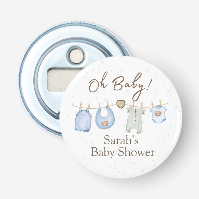 Décapsuleur Oh Baby! Button Bottle Opener (Devant)