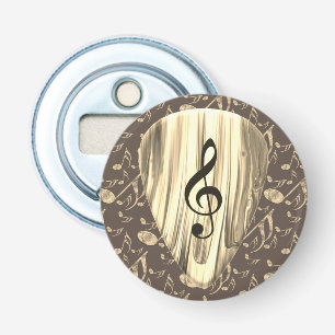 Décapsuleur Onglet de guitare de notes musicales personnalisée