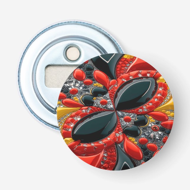 Décapsuleur Ouverture bouteille avec design couleur Allemagne (Devant)