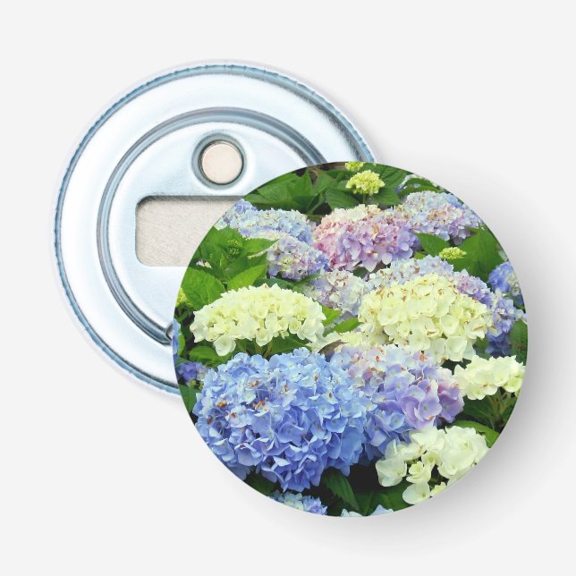 Décapsuleur Ouverture de bouteille à mélange d'Hydrangea (Devant)