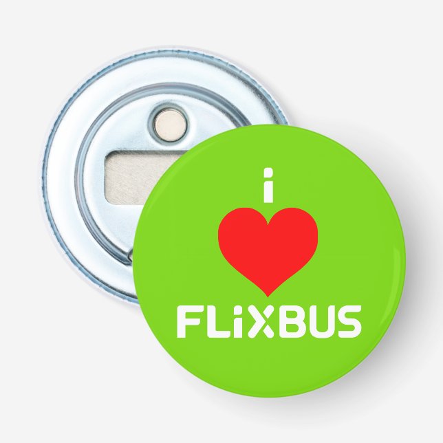 Décapsuleur Ouverture de bouteille Flixbus (Devant)