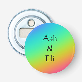 Décapsuleur Ouverture de la bouteille Mariage à dégradé vif Ra