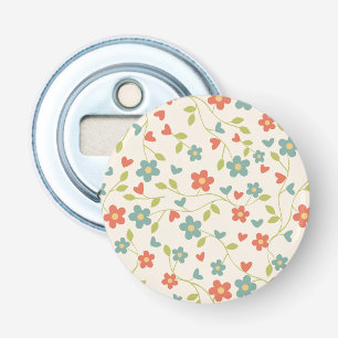 Décapsuleur Ouverture Motif de bouteille de fleurs