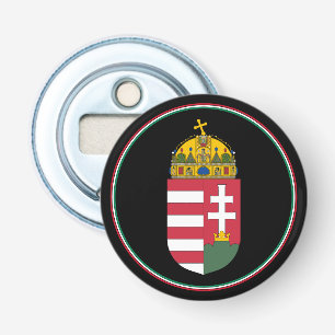 Décapsuleur Ouvrage de bouteille de drapeau hongrois, Emblème