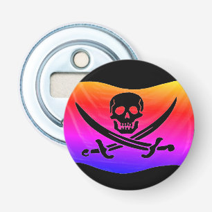 Décapsuleur Ouvrage de la bouteille Pirate Flag