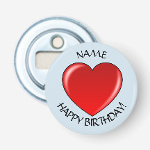 Ouvreur de bouteille de joyeux anniversaire