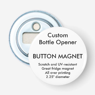 Décapsuleur Ouvreur de bouteille fait sur commande d'aimant de