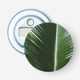 Décapsuleur Overlapping Palm Fronds Tropical Green Abstract