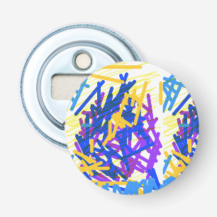 Décapsuleur Paint Festive Abstrait moderne