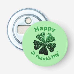 Décapsuleur Parties scintillant vert foncé pétillant Shamrock