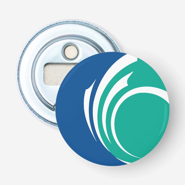 Décapsuleur Patriotic bottle opener with Flag of Ottawa (Devant)