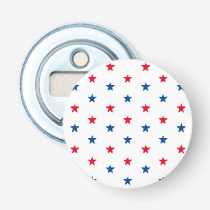 Décapsuleur Patriotique rouge blanc bleu étoiles motif 4 juill