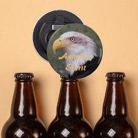 Patriotisme de l'esprit américain tête d'aigle cha