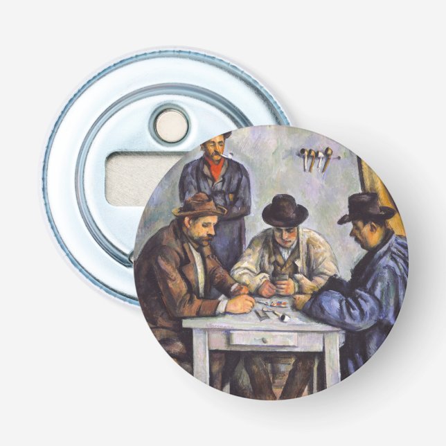 Décapsuleur Paul Cezanne - Les Joueurs De Cartes (Devant)