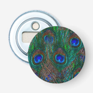 Décapsuleur Peacock Feathers Etching Style