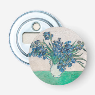 Décapsuleur Peinture impressionniste Vase d'Iris de Van Gogh