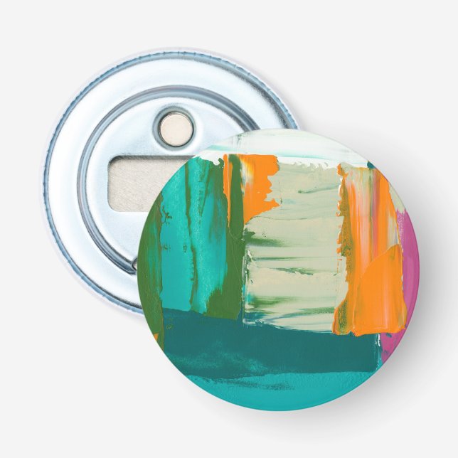 Décapsuleur Peinture Multicolore De La Liberté D'Expression (Devant)