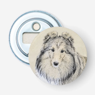 Décapsuleur Peinture Shetland Sheepdog - Jolie art original ch