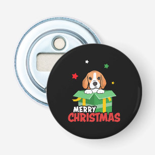 Décapsuleur Père Noël Beagle Amoureux de Chien Joyeux Noël Xma